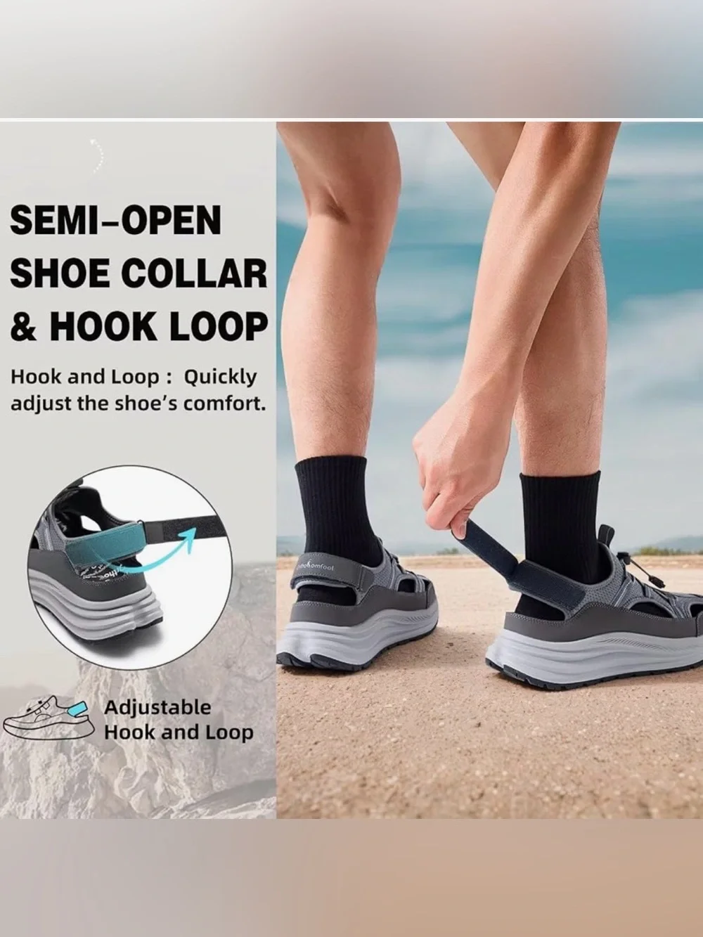 Orthocomfoot gray women